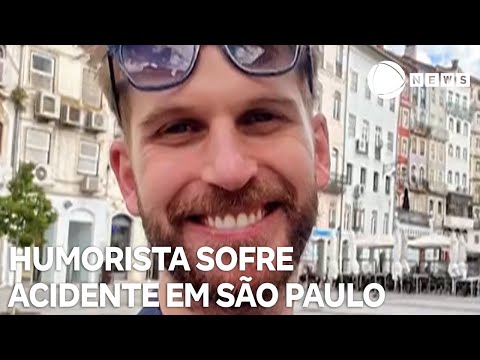 Humorista Paul Cabannes sofre acidente em estrada de São Paulo