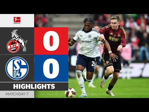 [분데스리가] 1. FC KÖLN vs 샬케 04 하이라이트 (7R)