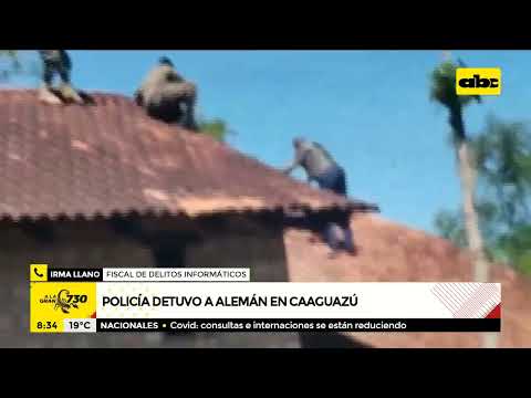 Policía Nacional detuvo a alemán en Caaguazú