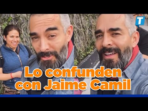 Mujer confunde a Omar Chaparro con Jaime Camil