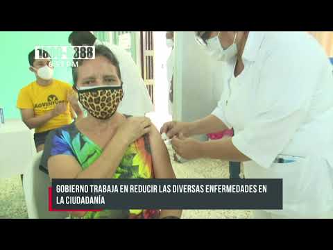 Desde el 20 de septiembre vacunación de 30 en adelante en Nicaragua