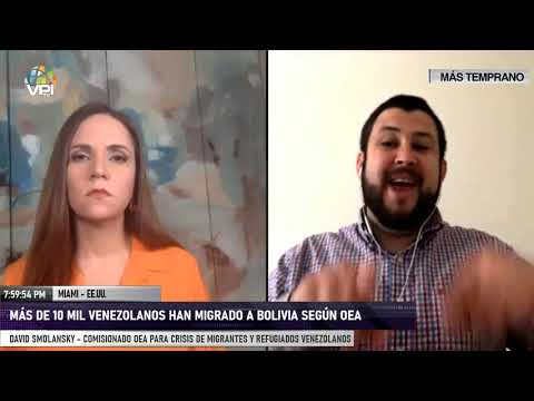 EE.UU - David Smolansky: Al menos 10 venezolanos se encuentran en Bolivia - VPItv
