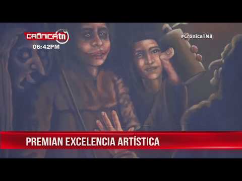 Banco Central premia a jóvenes artistas de Nicaragua
