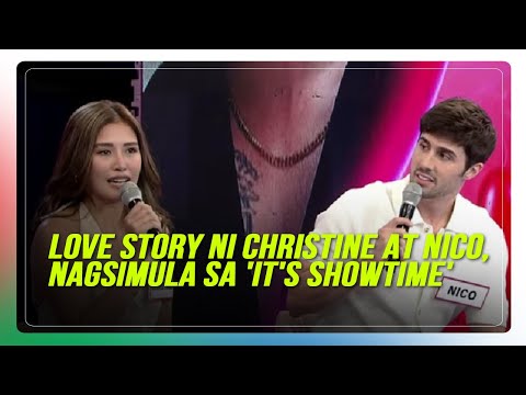 LOVE STORY NI CHRISTINE AT NICO, NAGSIMULA SA 'IT'S SHOWTIME' | ABS-CBN News