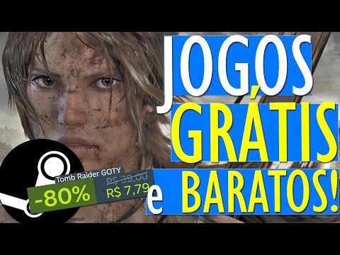OPA! +8 JOGOS GRÁTIS para PC na STEAM e JOGOS BARATOS por MENOS de R$ 20 (Nuuvem, Steam e GOG)