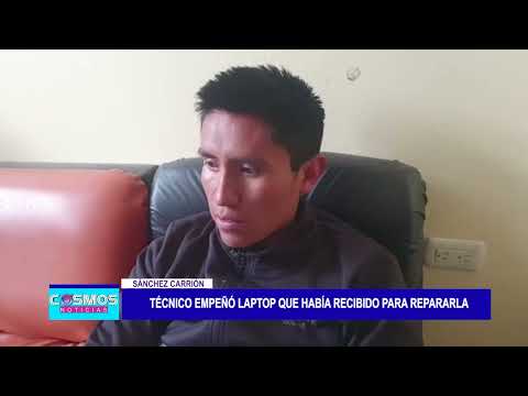 La Libertad: Técnico empeñó laptop que había recibido para repararla