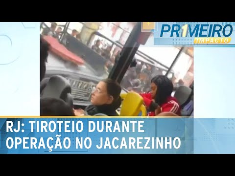 RJ: Operação no Jacarezinho tem tiroteio e confronto | Primeiro Impacto (24/01/24)