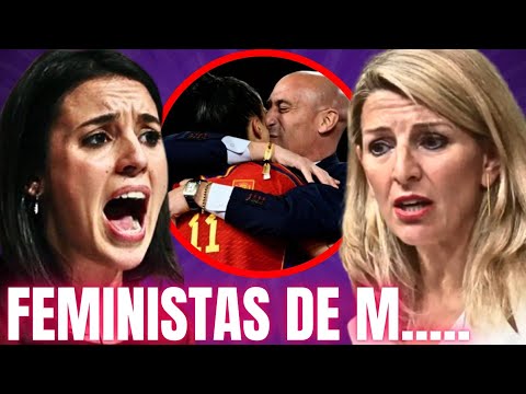 ¡IN-SU-PE-RA-BLE!ACRIBILLAN a IRENE MONTERO y YOLANDA DÍAZ por su FEMINISMO HIPÓCRITA con RUBIALES