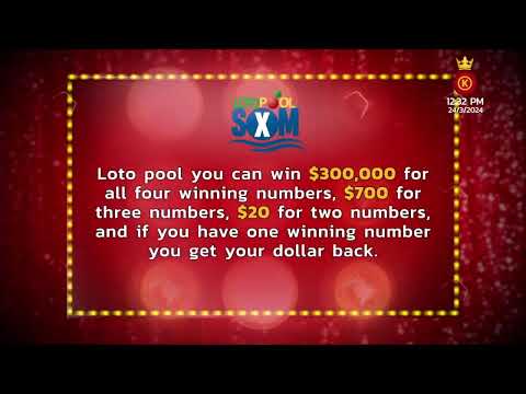 King Lottery SXM EN VIVO ? Resultados Domingo 24 de Marzo 2024 - 12:30PM