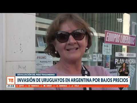 Invasión de uruguayos en Argentina por precios bajos
