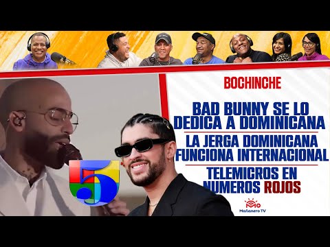 BAD BUNNY se lo dedica a Dominicana - Telemicro en ROJO - La Jerga Dominicana - El Bochinche
