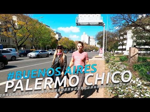 Recorriendo PALERMO CHICO I BUENOS AIRES I ARGENTINA I 4K Walking Tour VLOG