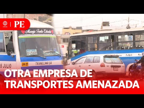 Extorsionadores amenazan a otra empresa de transportes | Primera Edición | Noticias Perú