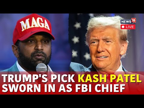 LIVE: Trump's Pick  Kash Patel Takes Oath As Next F.B.I. Director | Trump Cabinet | N18G