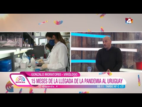 Buen Día - 15 meses de la llegada de la pandemia al Uruguay