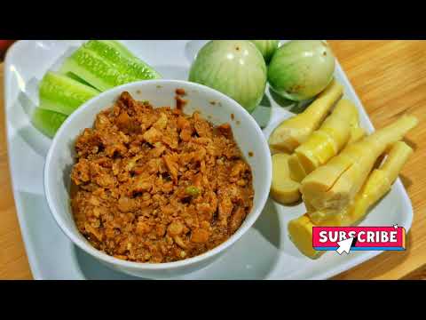 น้ำพริกเห็ดหล่ม--วิธีทำน้ำพริก น้ำพริกเห็ดหล่ม--วิธีทำน้ำพริก