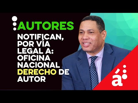 Autores notifican, por vía legal a: Oficina Nacional Derecho de Autor