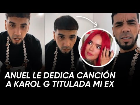 Anuel AA le dedica canción a Karol G titulada Mi Ex que se estrenara junto a Wisin