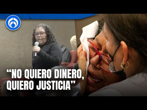 Virginia de la Cruz rompe en llanto por funcionarios del Semefo: Tengo impotencia