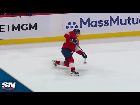 Panthers Gustav Forsling Beats Second-Period Buzzer With Goal From Point