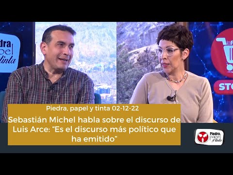 Sebastián Michel habla sobre el discurso de Luis Arce: “Es el discurso más político que ha emitido”
