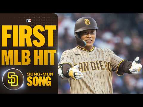 Sung-Mun Songs first MLB hit is a go-ahead two-run double! | MLB 하이라이트