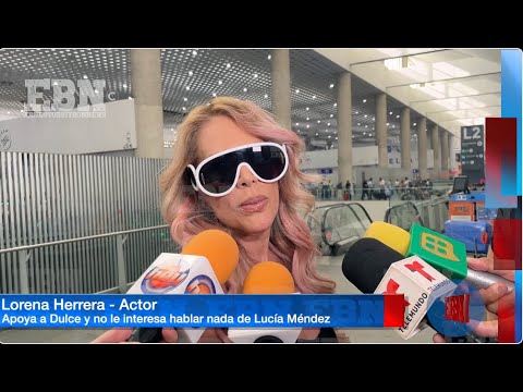 ¿LUCÍA MÉNDEZ ES REPTILIANA?  Lorena Herrera evade hablar de la BR0NCA que tuvo con ella