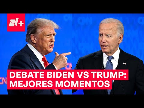 Los momentos claves del debate entre Trump y Biden en CNN - N+