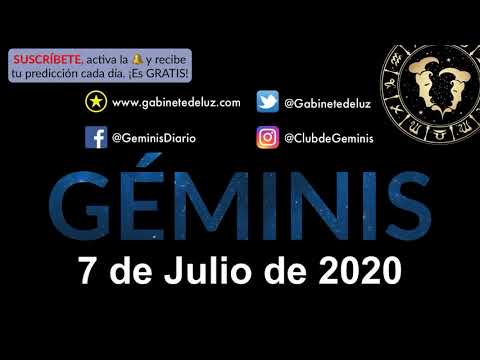 Horóscopo Diario - Géminis - 7 de Julio de 2020