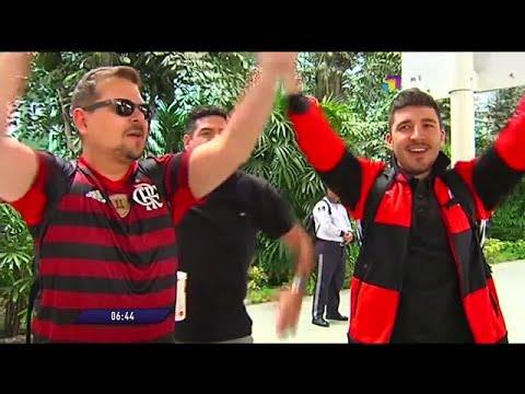 Copa Libertadores: Hinchas de Flamengo y Atlético Paranaense continúan llegando a Guayaquil