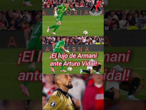 ¡El lujo de Armani ante Arturo Vidal!