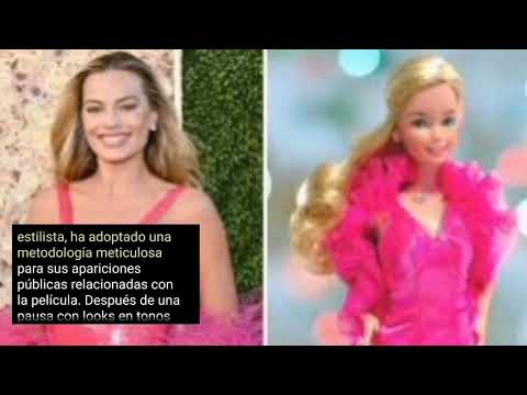 Margot Robbie Deslumbra en Rosa: Regreso a Barbieland en los Golden Globes 2024