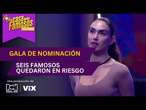 Seis participantes fueron nominados en La casa de los famosos Colombia