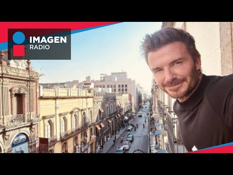 David Beckham visita CDMX y presume fotos en redes