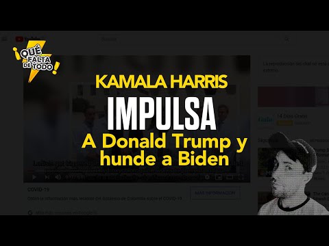 Kamala Harris IMPULSA candidatura de Donald Trump y HUNDE a Biden