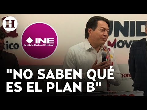 Mario Delgado asegura que marcha del INE estuvo llena de desinformación: es clásico de la derecha