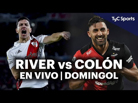 RIVER PLATE vs COLÓN  EN VIVO en TyC Sports | Domingol