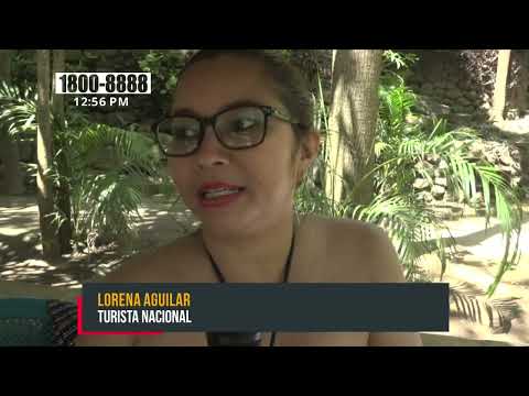 Turistas disfrutan del verano en la Isla de Ometepe - Nicaragua