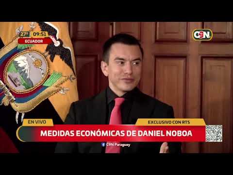 Ecuador: Medidas económicas de Daniel Noboa