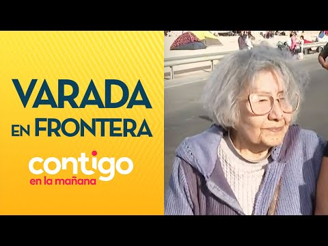 88 AÑOS: Anciana intentó cruzar frontera de Chile y Perú durante bloqueo - Contigo en la Mañana