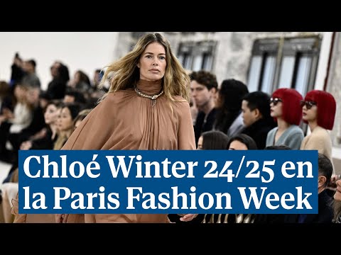 Desfile de Chloé Winter 24/25 en la Paris Fashion Week