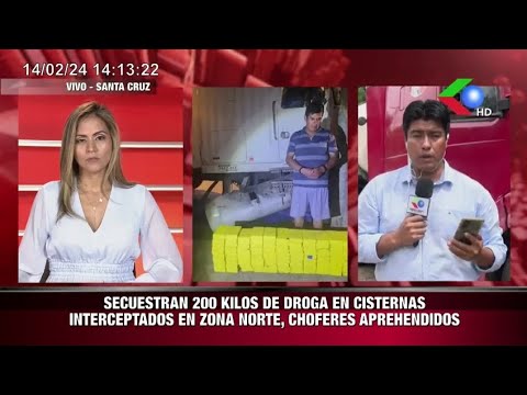 SECUESTRAN 200 KILOS DE DROGA EN CISTERNAS INTERCEPTADOS EN ZONA NORTE, CHOFERES APREHENDIDOS