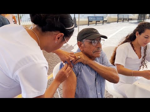 Minsa vacuna a las familias de Matagalpa contra la influenza