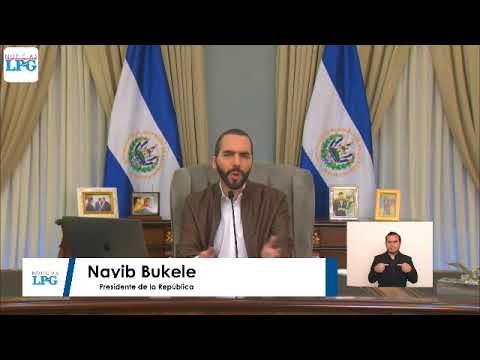 [EN VIVO] Nayib Bukele, presidente de El Salvador, convoca a cadena nacional