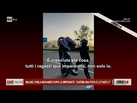 Milano, parla Mohamed dopo le impennate: Datemi una pista e lo farò lì - Ore 14 del 16/04/2024