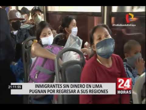 05  Inmigrantes sin dinero en Lima pugnan por regresar a sus regiones Trim