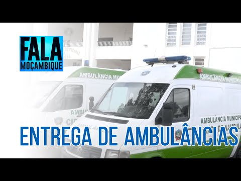 Luís Giquira faz entrega de ambulâncias que tinham sido vandalizadas na era de Paulo Vahanle