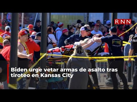 Biden urge vetar armas de asalto tras tiroteo en Kansas City