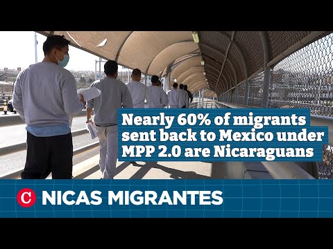 Nicaraguan migrants stranded in Juarez, Mexico