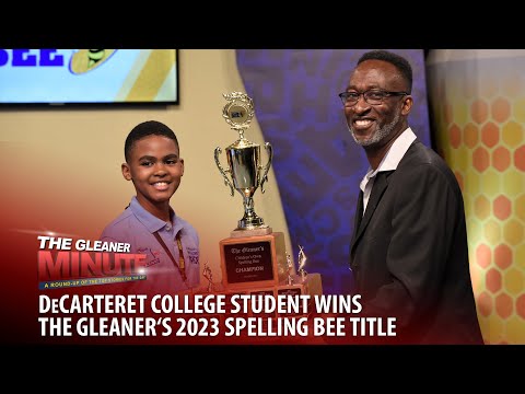 THE GLEANER MINUTE: DeCarteret College student wins spelling bee | Cop charged with rape